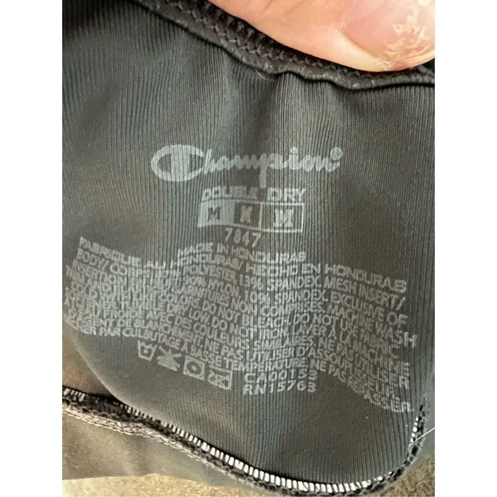 Champion Womens Black Active Bra M
